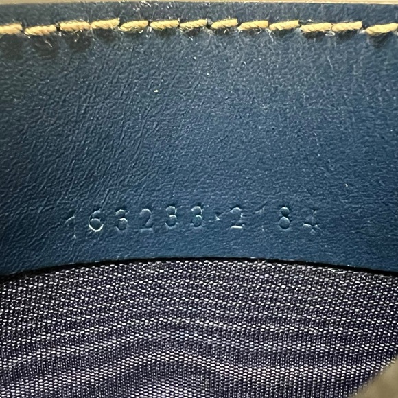 Gucci Monogram Leather Card Holder Wallet - Picture 5 of 6